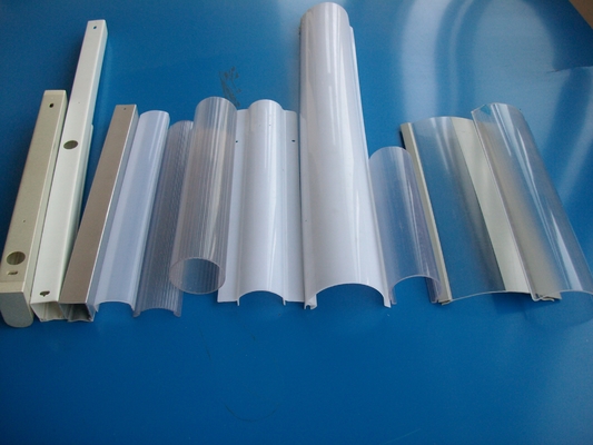Transparent Opaque F Polycarbonate Joining Profile Custom