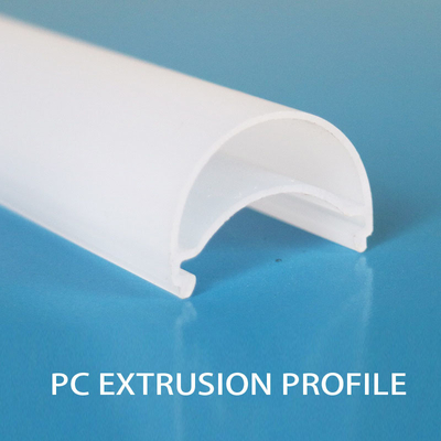 Plastic Clear Polycarbonate Tube Profile 1 Inch Polycarbonate Tubing OEM
