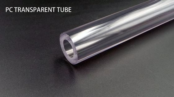 Plastic Clear Polycarbonate Tube Profile 1 Inch Polycarbonate Tubing OEM