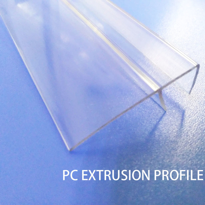 Transparent Opaque F Polycarbonate Joining Profile Custom