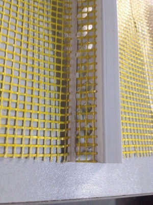 PVC Edge White Plastic Angle Bead For Wall Corner Protection Reinforced