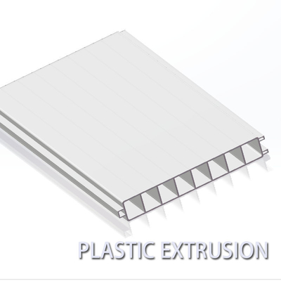 Partition Wall Plastic Extruded Profiles Extruded Polycarbonate Sheet