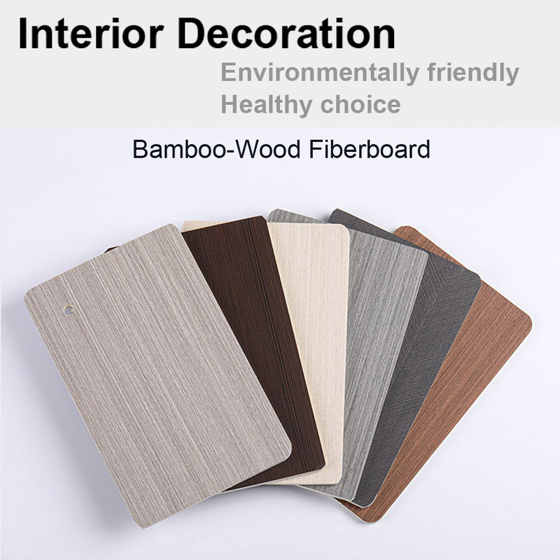 Bamboo And Wood Fiber Integrated Wallboard Decorative