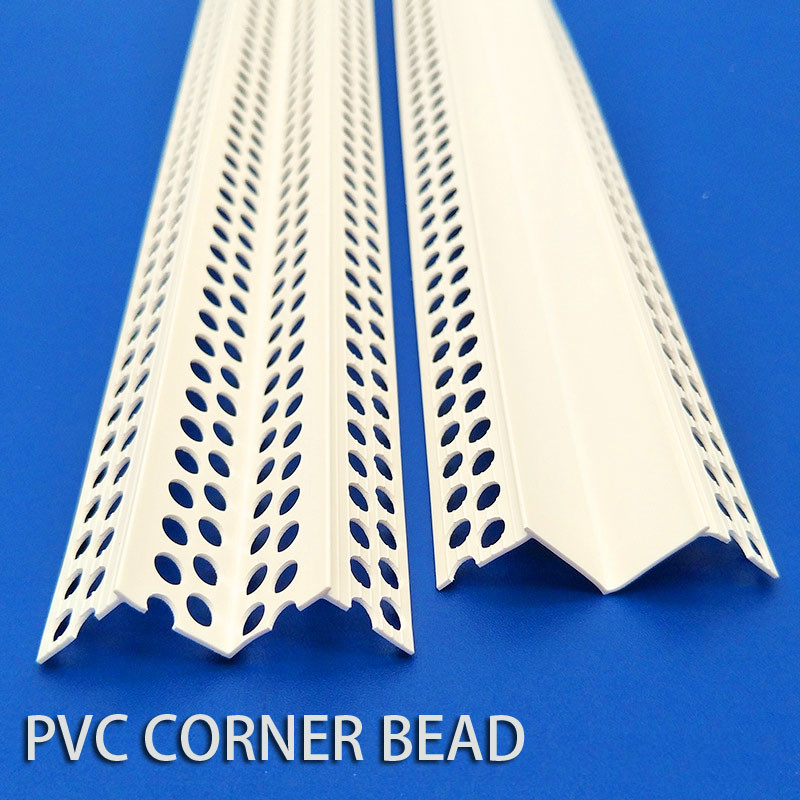 Virgin PVC Arch Bead Plaster Angle Bead With Fiber Glass Mesh